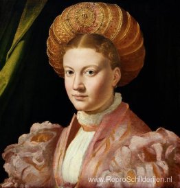 Portret van een jonge vrouw, mogelijk gravin Gozzadini