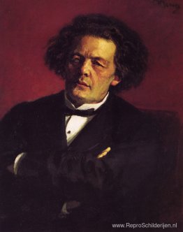 Portret van de pianist, dirigent en componist Anton Grigorievich