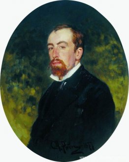 Portret van de kunstenaar Vasili Polenov