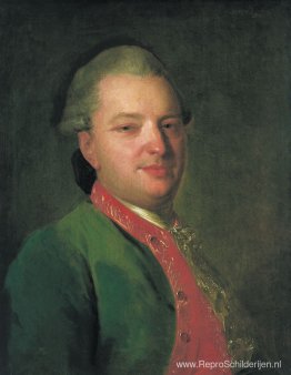 Portret van de dichter Vasili Majkov