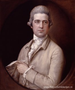 Portret van Thomas Linley