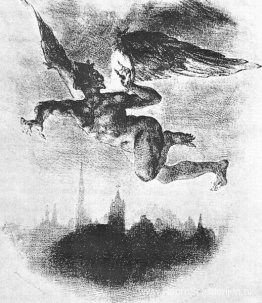 Mephistopheles over Wittenberg (uit Goethe's Faust)