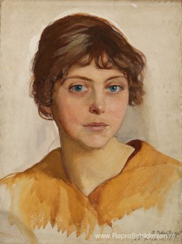 Portret van een jonge vrouw