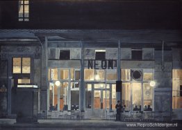 Café ''Neon'' 's avonds