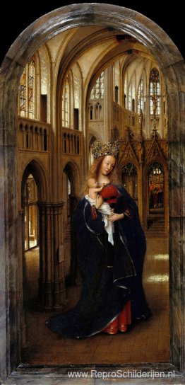 De Madonna in de kerk