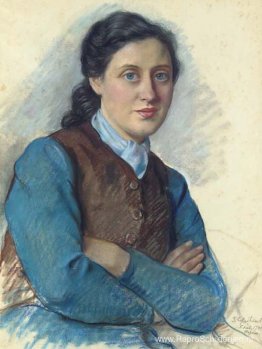 Portret van mevrouw Beilitz