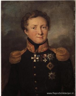 Portret van generaal AI Gorchakov