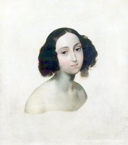 Portret van groothertogin Olga Nikolajevna