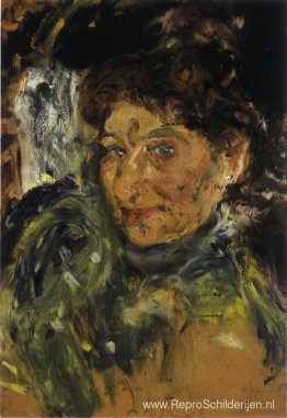 Portret van moeder, Maria Gerstl, onvoltooid