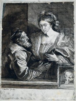 Het zelfportret van Titiaan met een jong