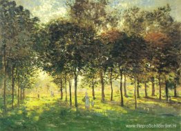 De promenade bij Argenteuil, Soleil Couchant