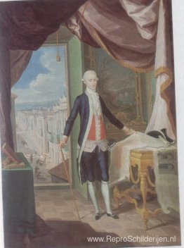 Retrato de Gouverneur van Miguel Antonio de Ustáriz