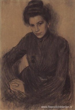 Portret van Z. Proshinskaya