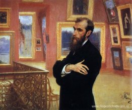 Portret van Pavel Tretyakov, oprichter van de Tretyakov Gallery