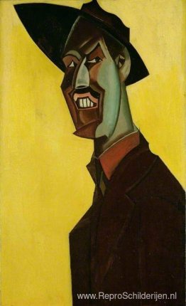 De heer Wyndham Lewis als 'Tyro'