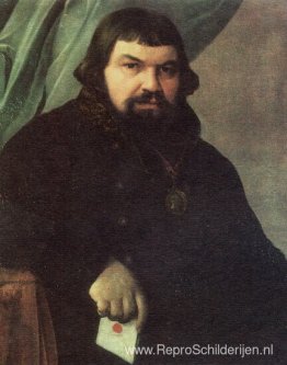 Portret van de koopman Obraztsov