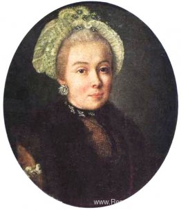 Portret van een onbekende dame