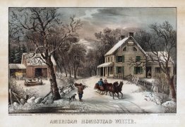 Amerikaanse Homestead-winter