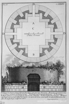 De Romeinse oudheden, t. 2, Plaat XXXVI. Heupen en split van de