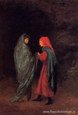 Dante en Virgil bij de ingang van de hel