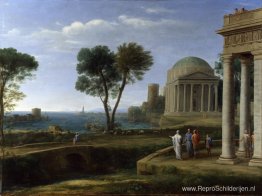 Landschap met Aeneas bij Delos