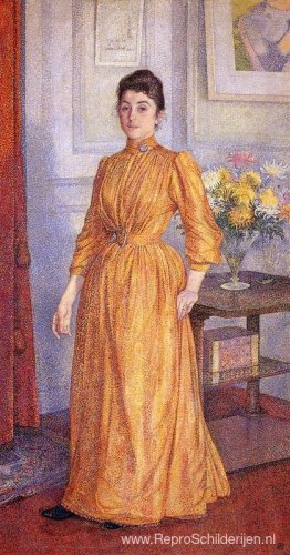 Portret van mevrouw van Rysselberghe