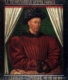 Portret van Karel VII, koning van Frankrijk