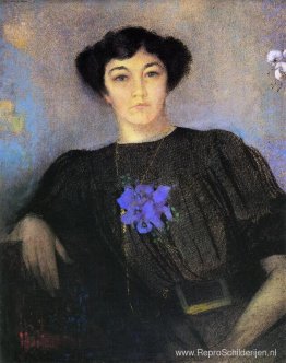 Portret van mevrouw Gustave Fayet