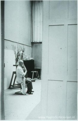 Matisse in zijn atelier