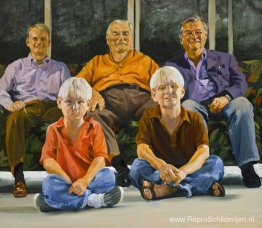 Vier generaties Dickie-mannen