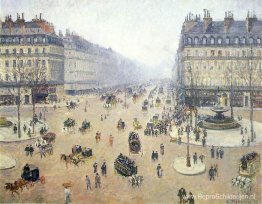 Avenue de l'Opera, Place du Theater Francais. Nevelig