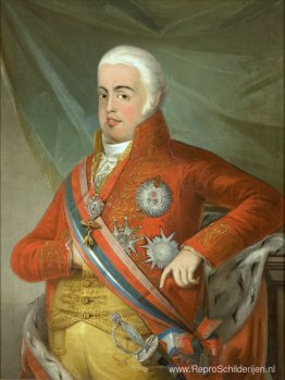 Portret van D. João VI, koning van Portugal