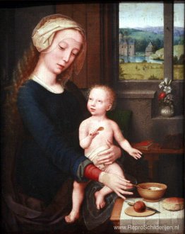 Madonna met de melksoep