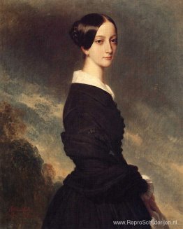 Portret van Francisca Caroline de Braganca