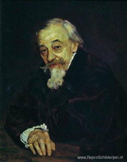 Portret van kunstenaar Vladimir Samoilov