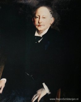 Portret van Alfred Beit