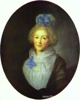 Portret van prinses A.A.Dolgorukaya