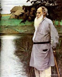 Portret van Leo Tolstoj