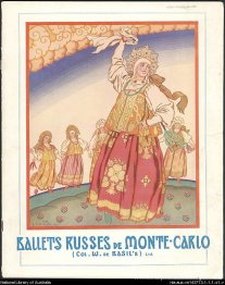 Affiche van Russisch Ballet