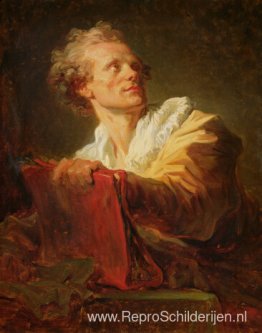 Portret van een jonge kunstenaar, vermoedelijk Jacques Andre Nai