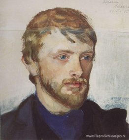 Portret van Boris Serebryakov 