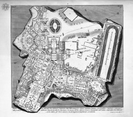 De Romeinse oudheden, t. 1, Plaat XLII. Plan van de Thermen van