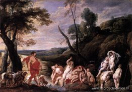 Diana en Actaeon