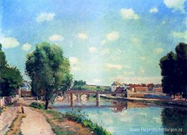 De spoorbrug, Pontoise