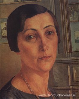 Portret van Andronikova-Halpern 