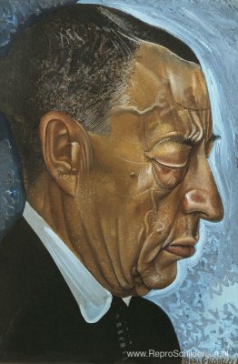 Portret van Sergei Rachmaninoff