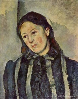 Madame Cezanne met ongebonden haar