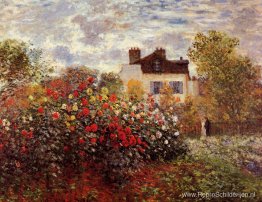 Monet's tuin in Argenteuil Sun