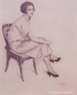 Portret van Evdokimova