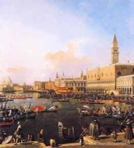 Venetië, Bacino di San Marco op Hemelvaartsdag